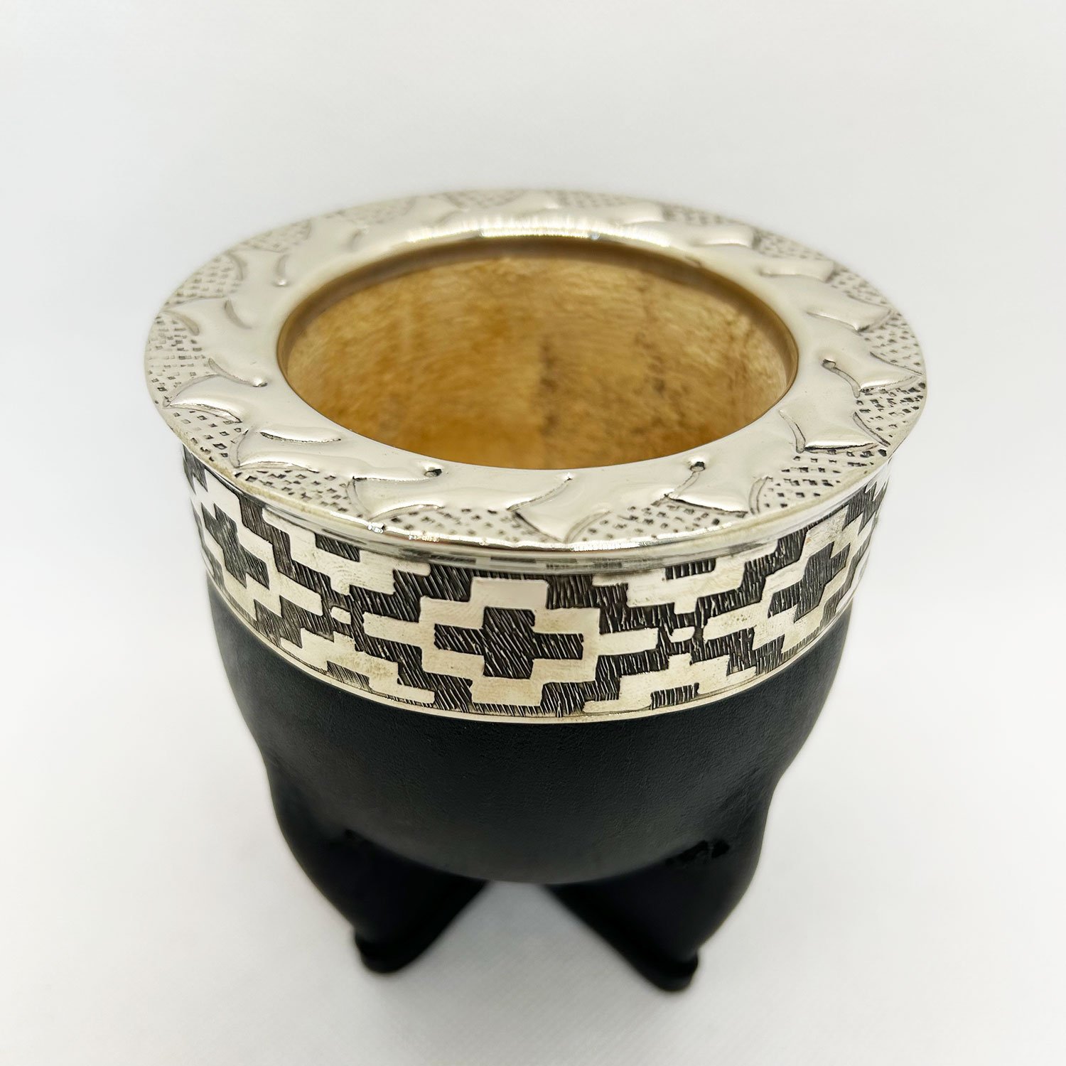 Imperial Virola de Alpaca Cincelada