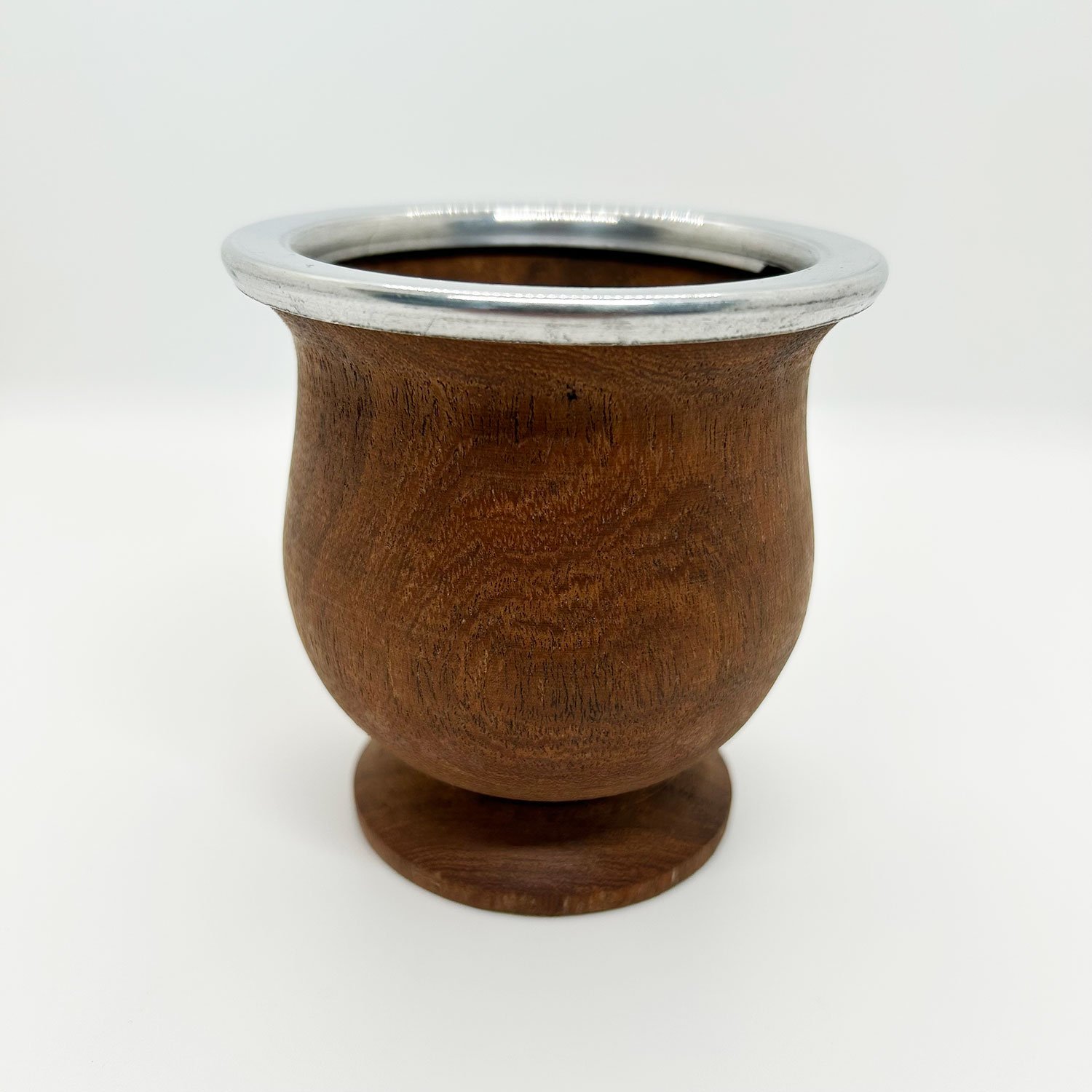 Mate Algarrobo Virola de Aluminio