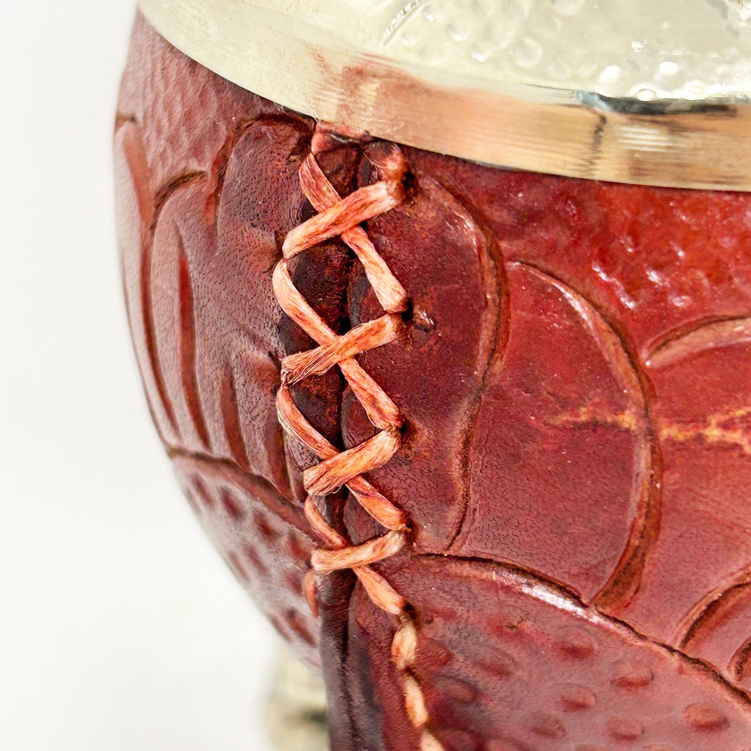 Torpedo Labrado Virola de Alpaca Cincelada con Punteras de Alpaca - Imagen 4