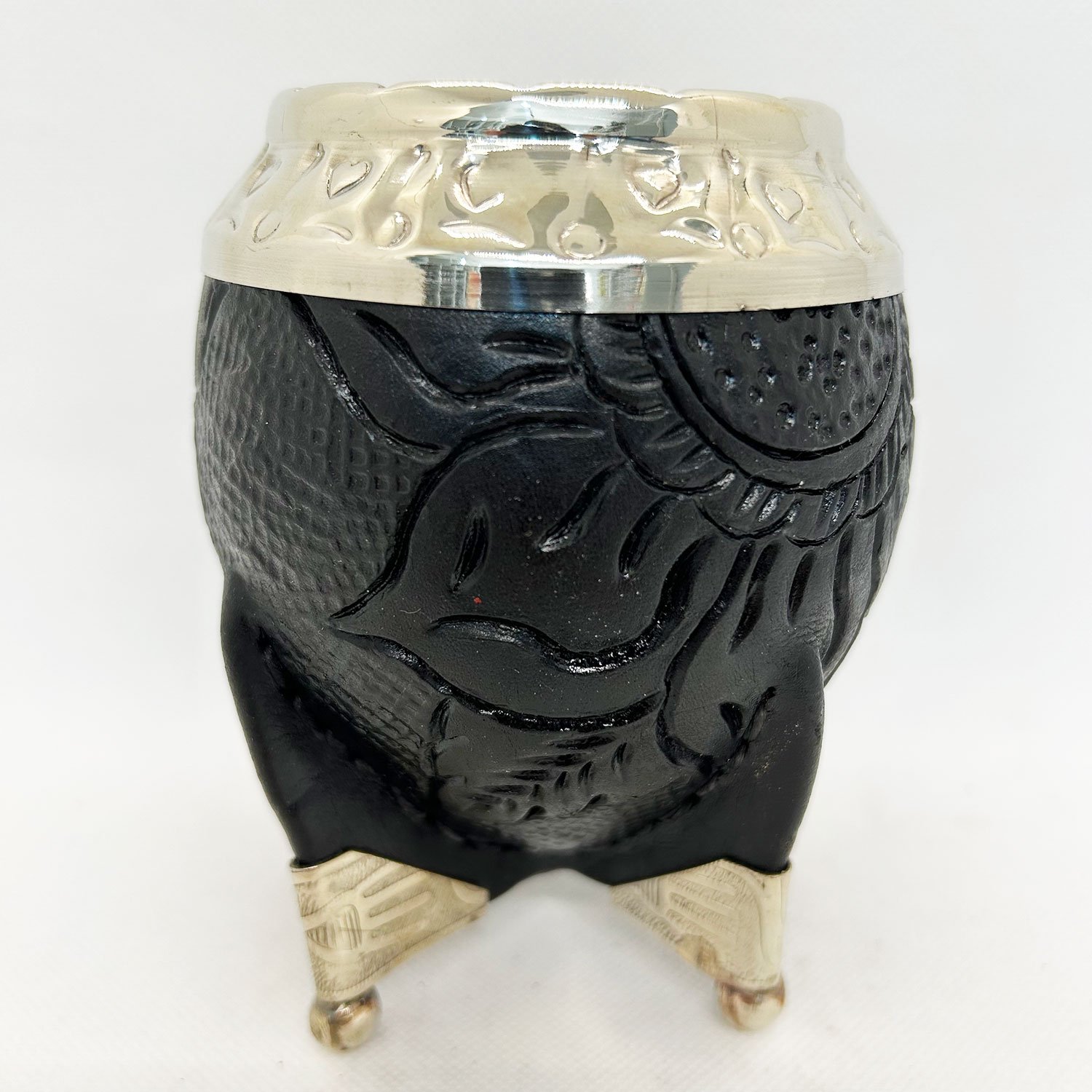 Torpedo Labrado Virola de Alpaca Cincelada con Punteras de Alpaca - Imagen 6