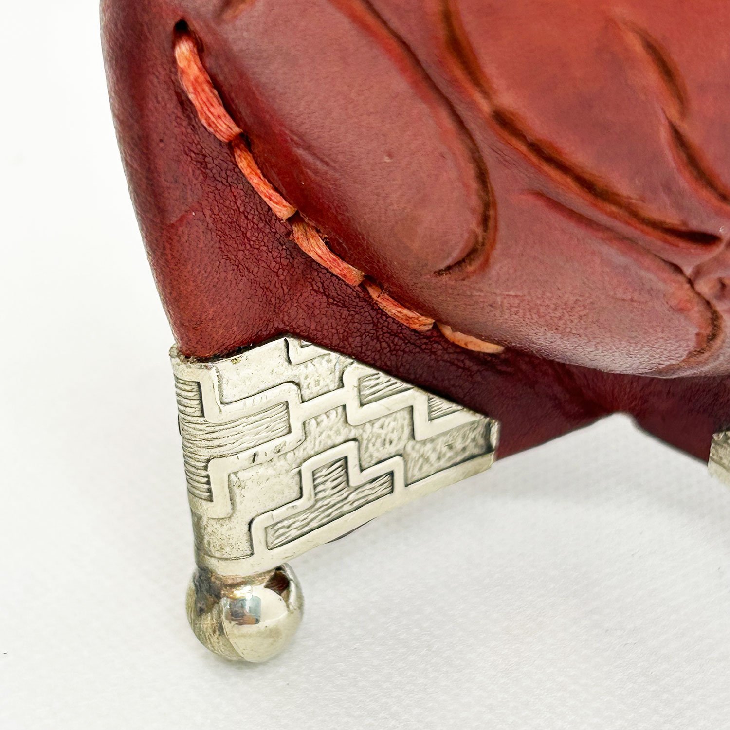 Torpedo Labrado Virola de Alpaca Cincelada con Punteras de Alpaca - Imagen 5