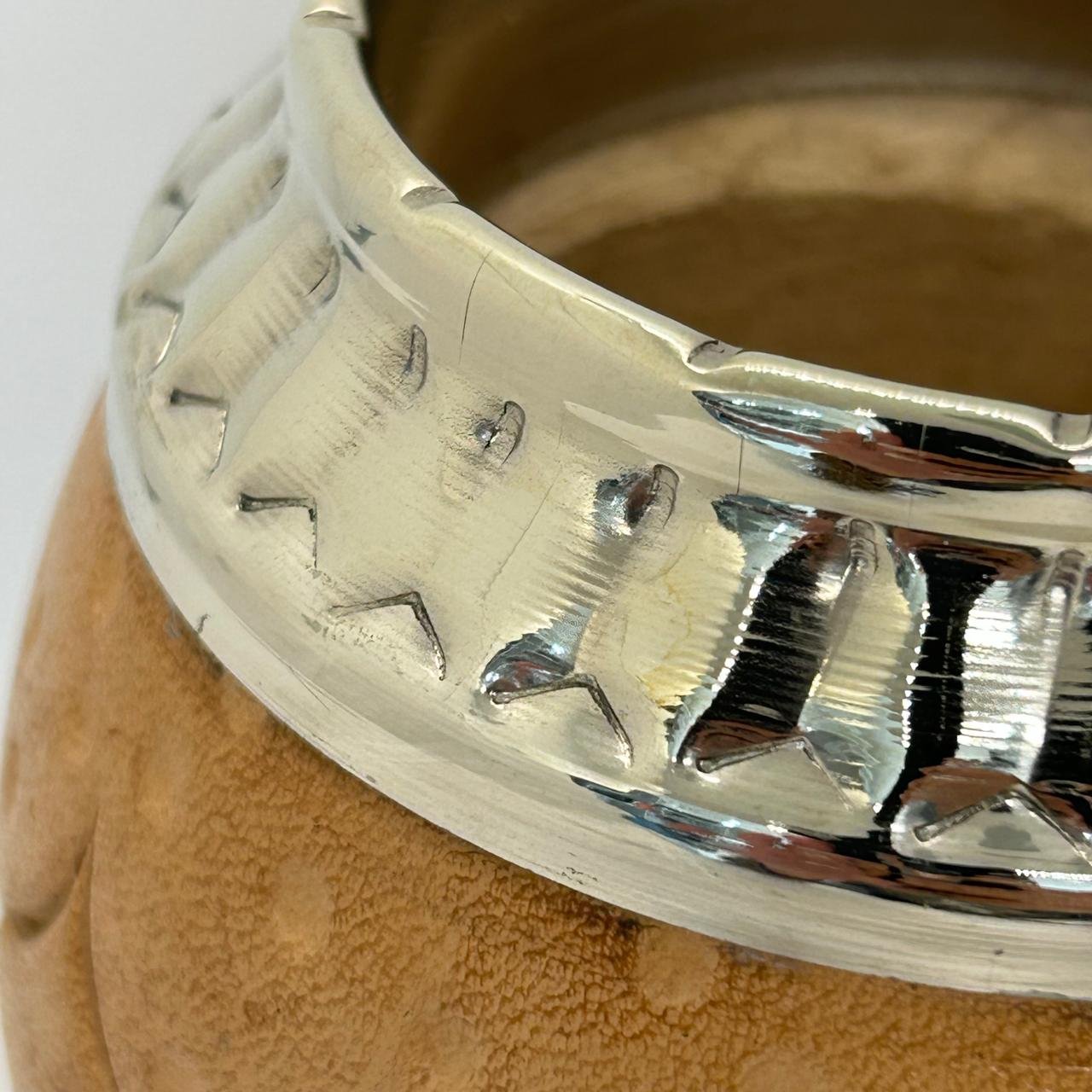 Torpedo Labrado Virola de Alpaca Cincelada con Punteras de Alpaca - Imagen 8