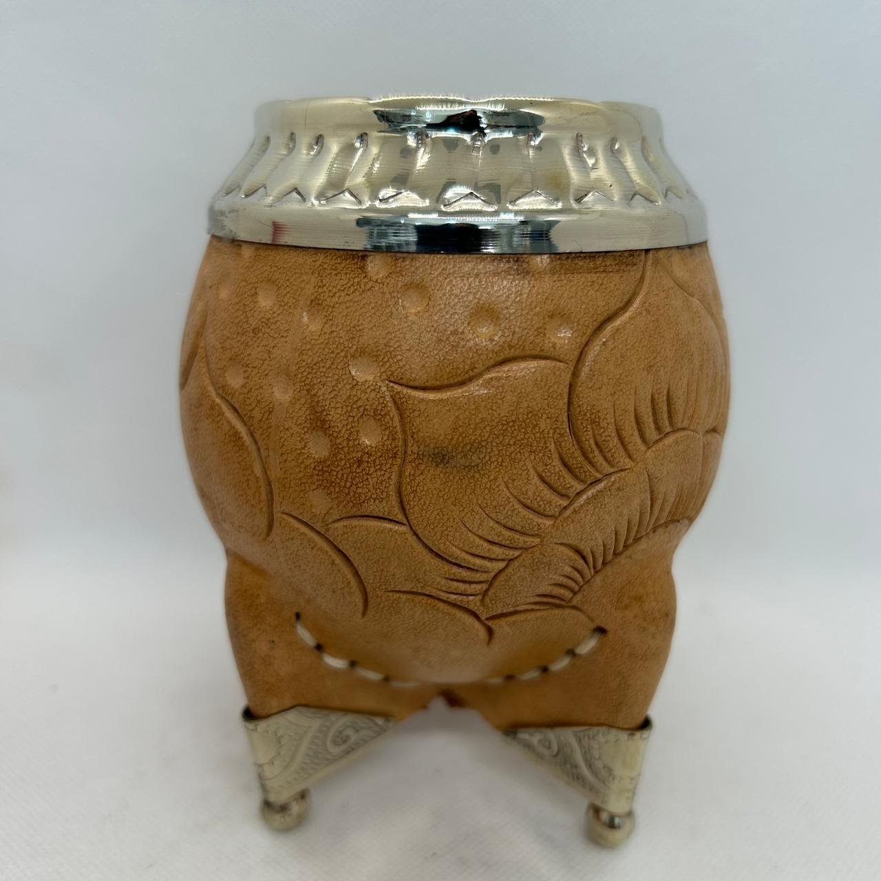 Torpedo Labrado Virola de Alpaca Cincelada con Punteras de Alpaca - Imagen 7