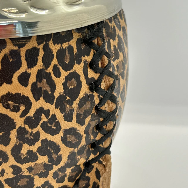 Torpedo Animal Print Virola de Alpaca Cincelada - Imagen 5